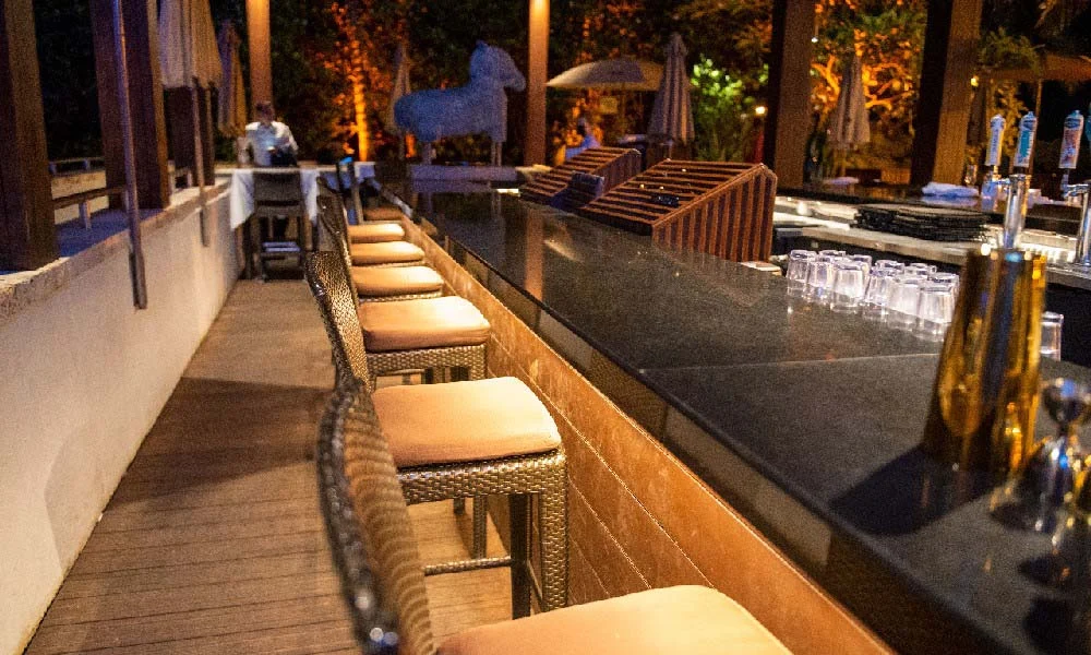 Lighting at the Setai Hotel in Miami Beach